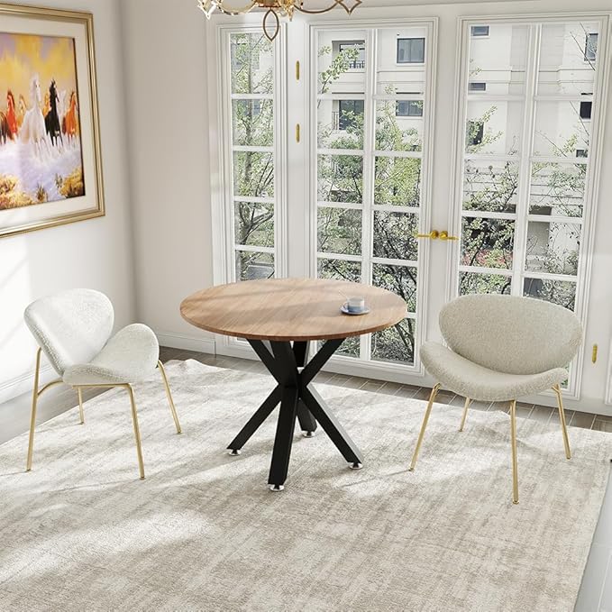 Modern Table Base 28" Metal Coffee Table Legs with Suction Cups, Desk Base for Marble,Glass,Wood Top, Set of 4 Furniture Legs for Home,Kitchen,DIY Bench Legs End Table