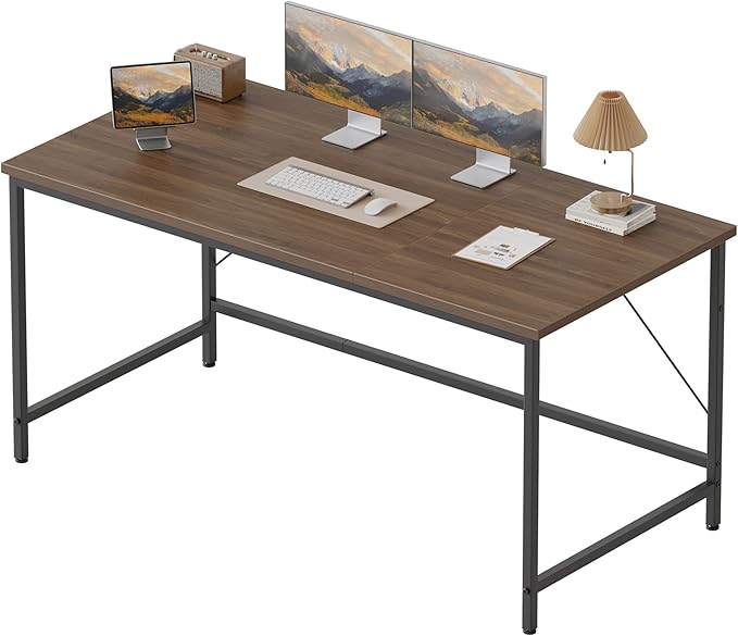 Mericonia 48 inch Computer Desk, Gaming Desk for Small Spaces, Modern Simple Style Table for Home Office, Study Student Writing Table