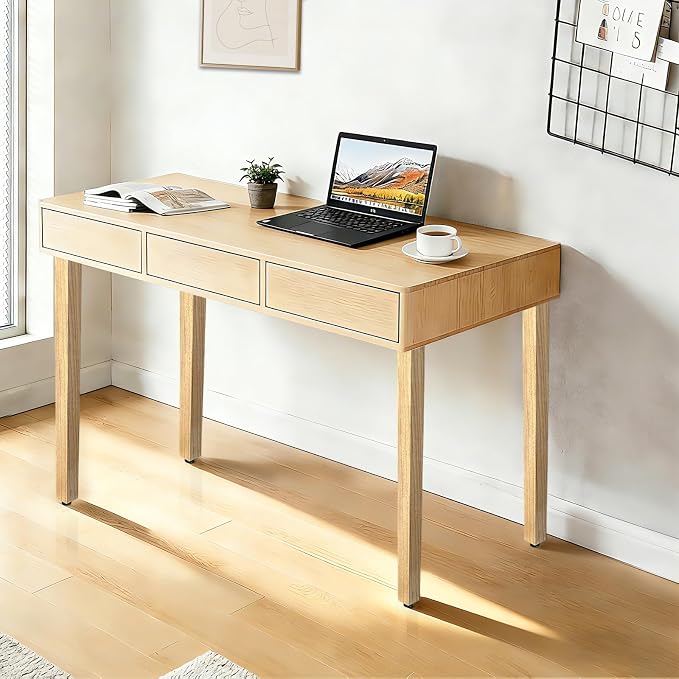 QLLY 28 inch Square Wooden Table Legs, Solid Wood Desk Legs, Wood Furniture Legs, Set of 4, Easy to Install - Perfect for DIY Dining Tables, Coffee Tables, and Benches (Natural, 28 inch)