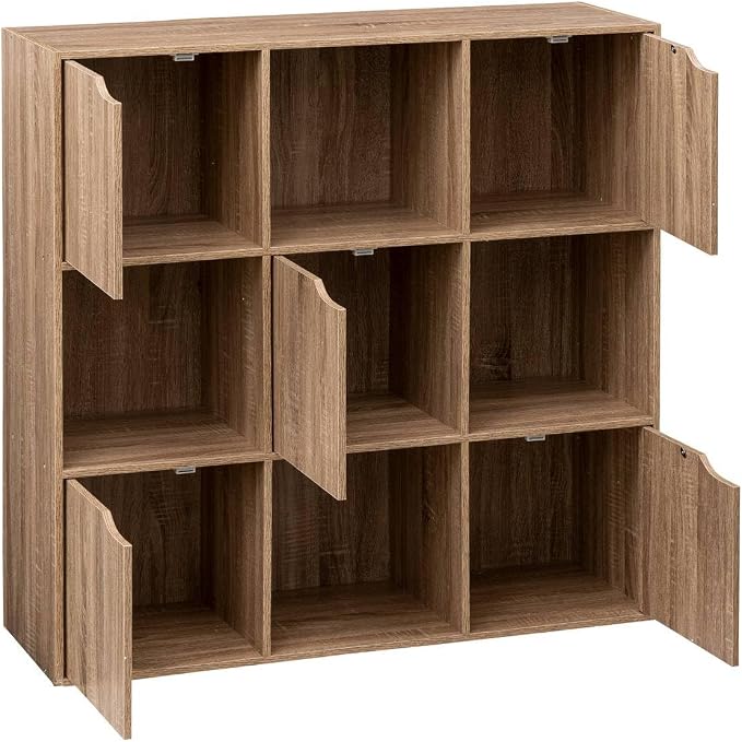 5 five simply smart Shelf Mix n Modul 9 Compartments Natural