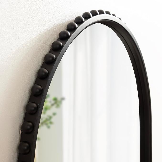 Kate and Laurel Beadbrook Modern Beaded Arched Mirror