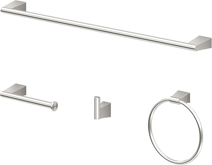 Gatco 4735 Bleu Robe Hook, Satin Nickel