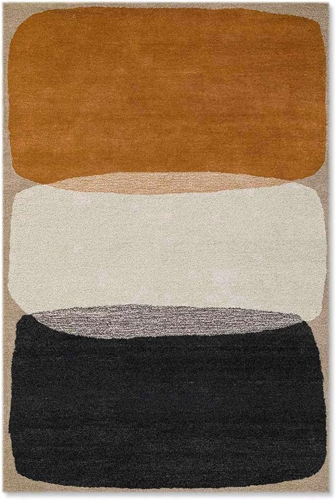 Hand Tufted Area Rug – Premium Soft Modern Carpet for Living Room, Bedroom & Home Trendy Modern Home Rug 10' x 13' (Rectangular) Blush Pink
