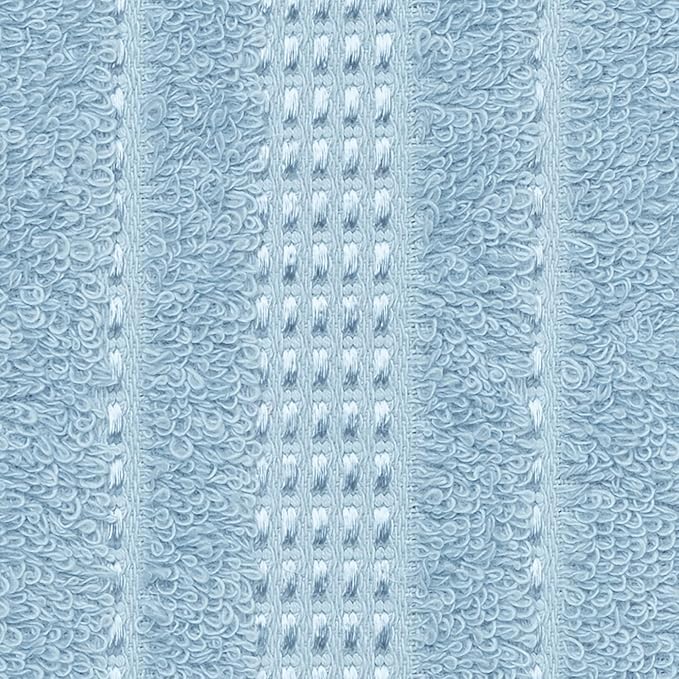 Melissa Linen, Fingertip Towels 4 Pack, 100% Turkish Cotton, Small Hand Towels for Body and Face, 12 x 18 in, Soft and Absorbent, Quick Dry, (Ocean Blue Fingertip Towels)