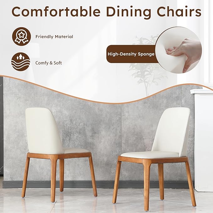 Montary 5 Piece Modern Dining Table Set of 4, Round 53" D Faux Marble Dining Table with Lazy Susan, Sintered Stone Top and Wood Base Dining Room Table with 4 Dining Chairs