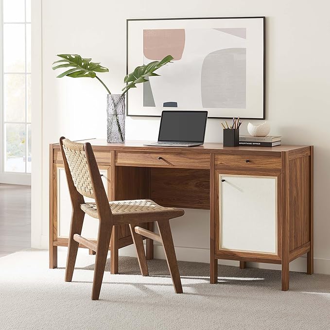 Modway Capri Office-desks, Walnut