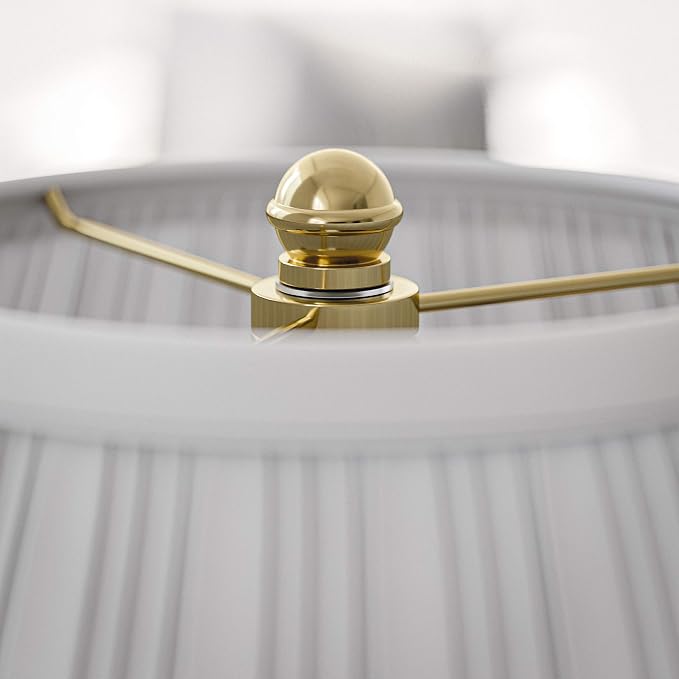 Kenroy Home 30163 Desk Lamps, Polished Brass 12.70x9.60x12.40