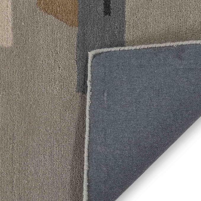 Hand Tufted Area Rug – Premium Soft Modern Carpet for Living Room, Bedroom & Home Trendy Modern Home Rug 5'7" x 8'7" (Rectangular) Red,Pink