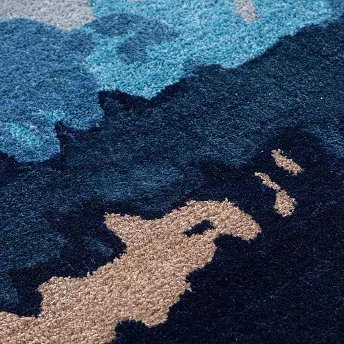 Hand Tufted Area Rug – Premium Soft Modern Carpet for Living Room, Bedroom & Home Trendy Modern Home Rug 5'7" x 7'7" (Rectangular) Cream2