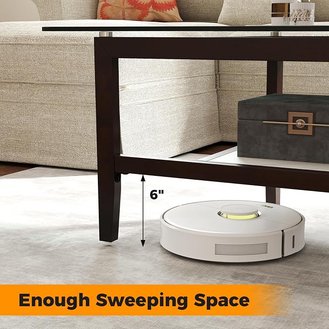 Tangkula Glass Coffee Table, 42” 2-Tier Rectangular Center Table with Storage Shelf & Solid Rubber Wood Legs, Modern Cocktail Table for Living Room, Home Office (Brown, 42" x 23.5")