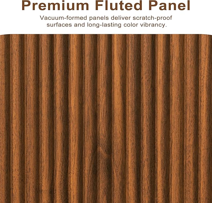 Lift Top Coffee Table with Storage,Fluted Square Center Table with Large Hidden Space,31.5" Coffee Table with Lifting Top,Center Table for Living Room,Brown