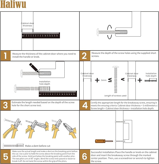Haliwu 60 Pack Cabinet Handles Brass Gold Cabinet Pulls 3-3/4 Inch Hole Center Drawer Pulls Modern Bar Dresser Handles for Bathroom Kitchen Bedroom