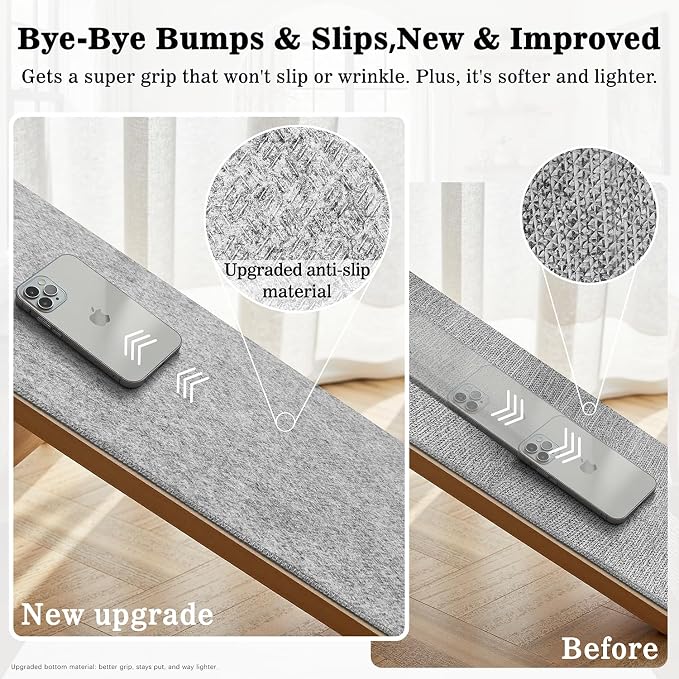 DCX Abstract Machine Washable 8x10 Rug, Gray Modern Accent Rug for Living Room, Soft Low Pile Non Slip Carpet, Kid & Pet Friendly Stain Resistant Rug for Bedroom Dining Room Office