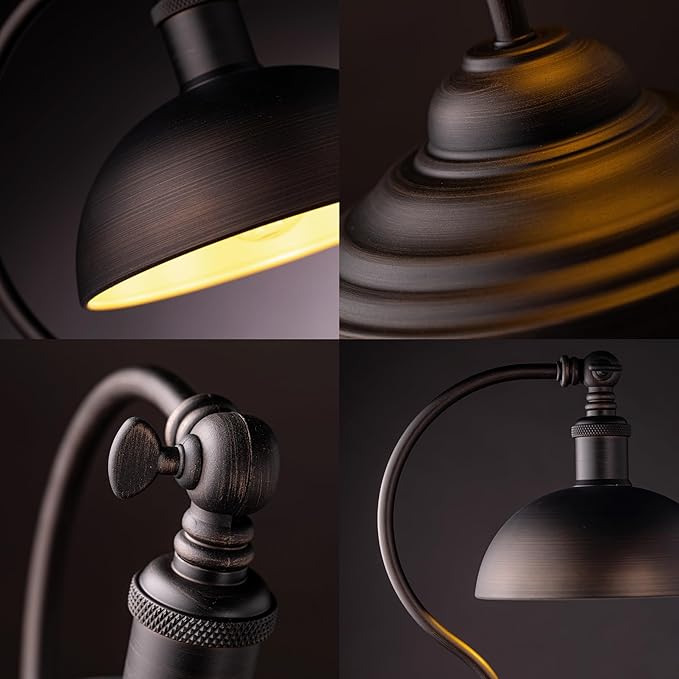 O'Bright Bankers - Cordless LED Table Lamp (Oil Rubbed Bronze)