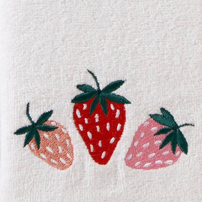 Summer Strawberries Hand Towel (2-Pack)