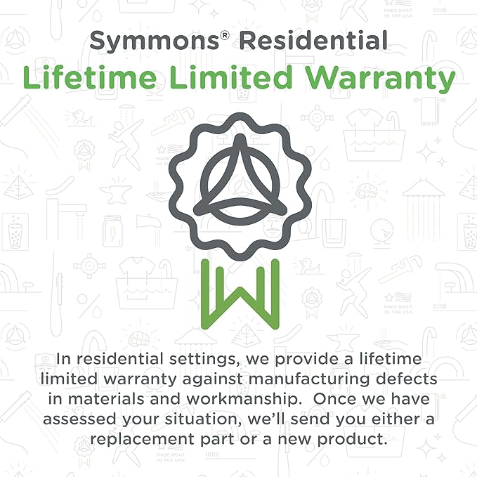 Symmons 353RH Dia Wall-Mounted Robe Hook in Polished Chrome