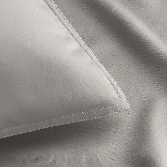 Pure Bamboo Twin Sheets, Genuine 100% Organic Viscose Derived from Bamboo Bed Sheet Set, Luxuriously Soft & Cooling, Double Stitching, 2 Year Quality Promise (Twin, Stripes)