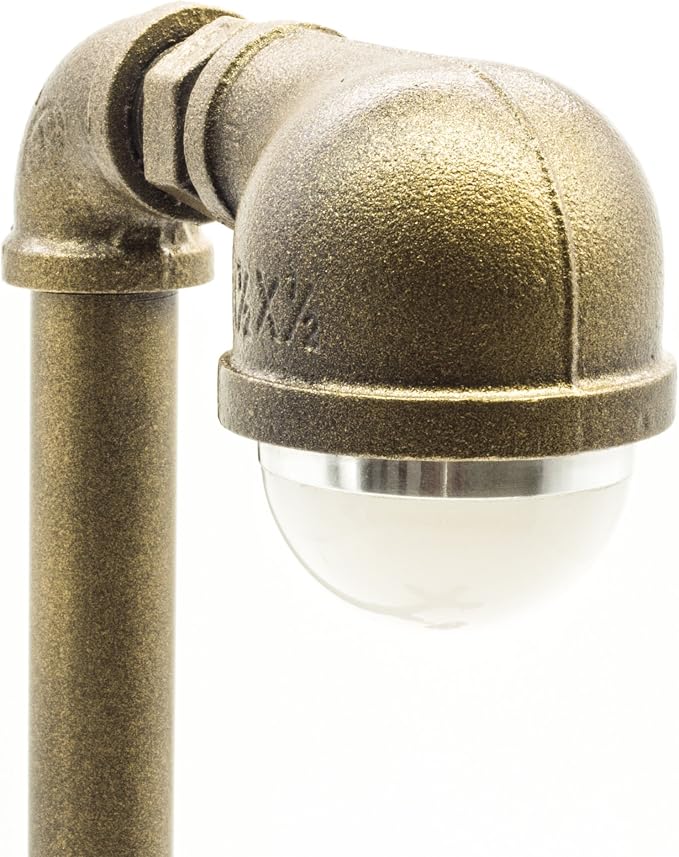 Loft Style 3W LED Lamp, Mr Bathroom, Steampunk Industrial Style, Table Desk Light, LL-006 (Warm White)