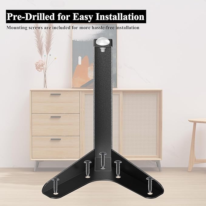 Metal Table Legs Bench Legs, Heavy Duty Square Tube Desk Legs Furniture Legs for Coffee/Dining/Side Table (Triangle, 4“)