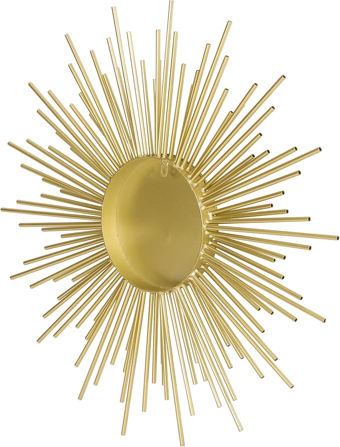 Henton Sunburst Wall Mirror - Gold