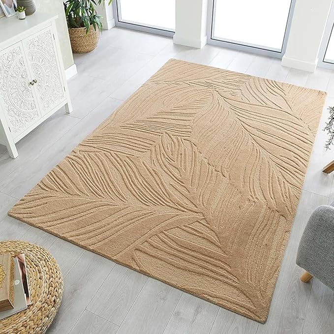 Hand Tufted Area Rug – Premium Soft Modern Carpet for Living Room, Bedroom & Home Trendy Modern Home Rug 8' x 10' (Rectangular) Green,White2