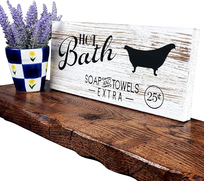 Rustic Floating Shelves Reclaimed Wood Floating Shelves Farmhouse Shelves Oak Floating Shelf
