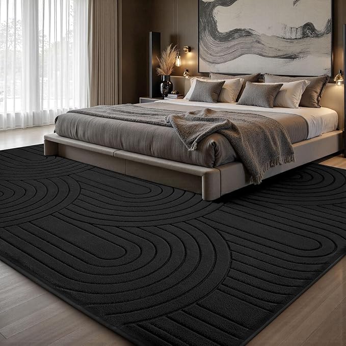 Sour Lemon 10x14 Area Rugs for Living Room, Soft Large Area Rug Indoor Modern Carpet for Bedroom，Machine Washable Area Rug Non-Slip Rug Carpet for Kids Home Dorm Under Dining Table Office Decor
