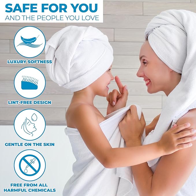 Superior Zero Twist 100% Cotton Bath Sheet Towels, Super Soft, Fluffy and Absorbent, Premium Quality Oversized Bath Sheet Set of 2 - Jade