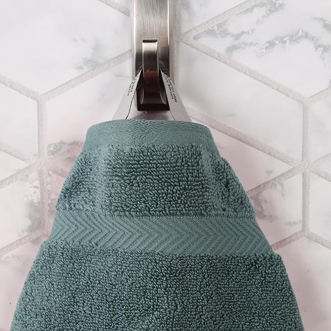 Superior Zero Twist 100% Cotton Bath Sheet Towels, Super Soft, Fluffy and Absorbent, Premium Quality Oversized Bath Sheet Set of 2 - Jade