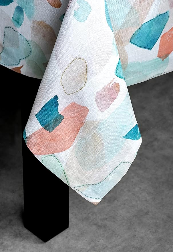 Maison d' Hermine Table Cloth Rectangle Table 100% Cotton 60 x 90 Inches Tablecloth Reusable Decorative for Dining Room Farmhouse Home Valentines Day Decorations Spring Summer - Summer Picnic
