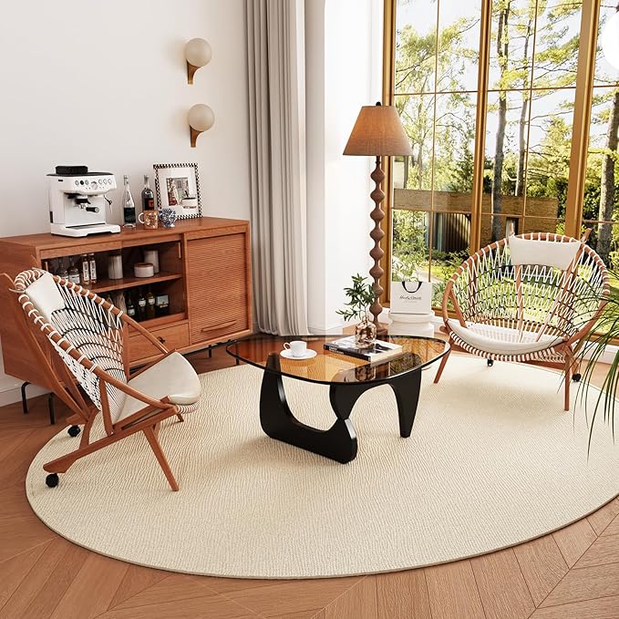 Coffee Tables Glass Small Farmhouse Coffee Table Mid-Century Modern Wood Center Table for Living Room, Black Brown, 45 Inch