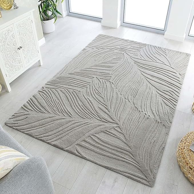 Hand Tufted Area Rug – Premium Soft Modern Carpet for Living Room, Bedroom & Home Trendy Modern Home Rug 10' x 13' (Rectangular) Blue
