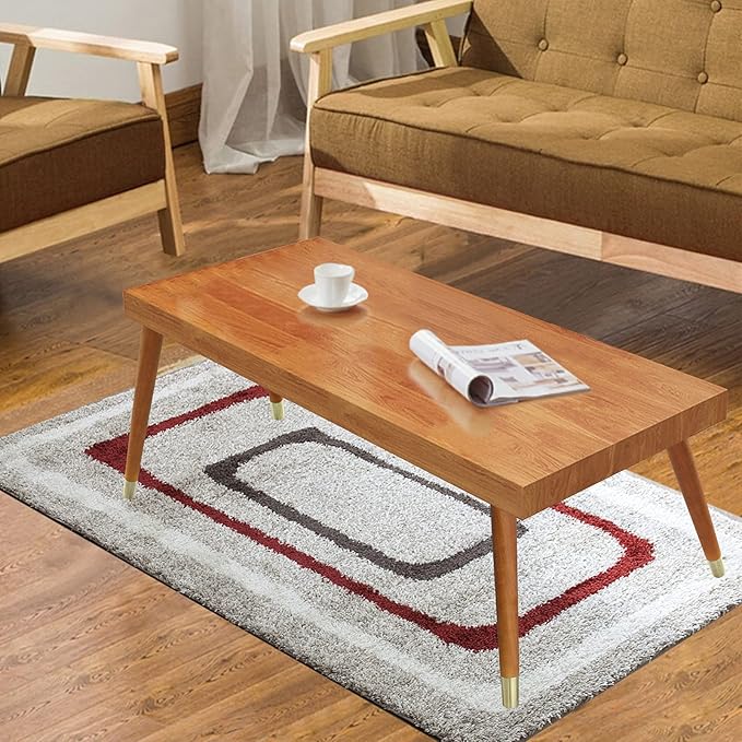 TEMI 16" Wood Table Legs – Premium Set of 4 Wooden Furniture Legs for Desk, Coffee Table, Bench, Chair, Dresser, Bed, and Cabinet – Strong, Durable and Easy to Install