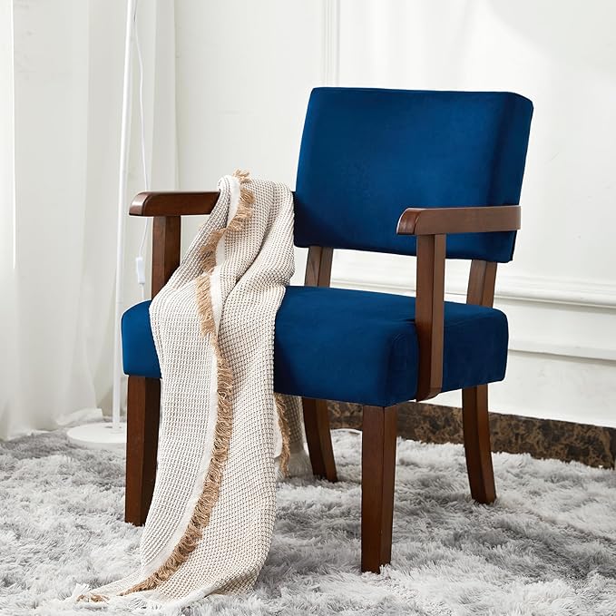Accent Chair, Living Room Chairs Oversize with Soft Seat and Armrests for Dinning, Bedroom, Reading, Waiting Room