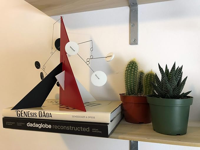 Atomic Mobiles Unique La Mechanique Abstract Modern Art Dada Sculpture Mod Stabiles - Midcentury Art Tabletop Sculpture - MCM - Bauhaus Style - Great Gift Idea!