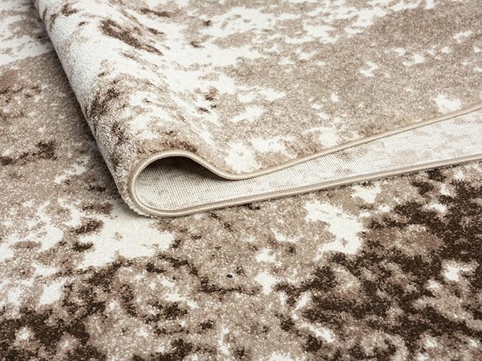 Keen Home Design Area Rugs - 3x5 Non-Shedding, Abstract Rugs for Kitchen, Living Room, Bedroom, Dining Room, Entryway - Size: 3' x 5', Multi