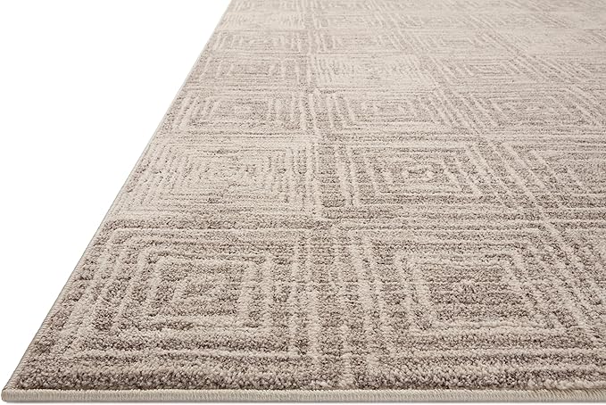 Loloi Darby Collection DAR-05 Beige/Grey 5'-3" x 7'-6" Area Rug