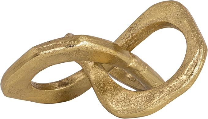 Bloomingville Gold Abstract Metal Figurine