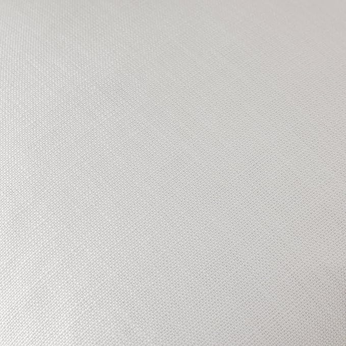ZeeMart Rustic Cotton Linen Lumbar Throw Pillow Covers Set of 2, 12x20 Inch Off White, Farmhouse Style Decorative Couch Pillow Cases Ivory Cushion Covers for Sofa Bed Living Room Home Decor