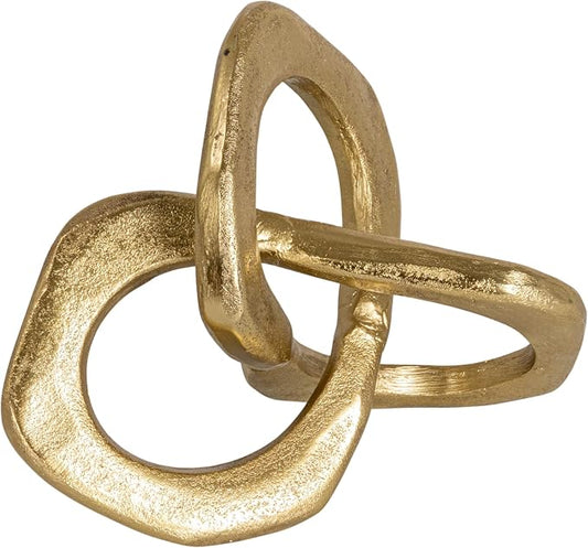 Bloomingville Gold Abstract Metal Figurine
