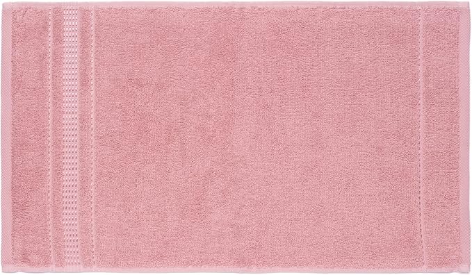 Melissa Linen, Bath Sheet, 100% Turkish Cotton Towel for Bathroom, Absorbent, Quick Dry, Durable and Soft Shower Towel, 35 in x 60 in Large, Spa and Hotel Quality, Dusty Pink