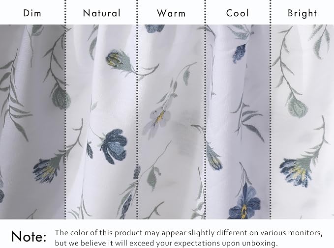 RUVANTI 100% Cotton Percale Sheets Twin XL Size 4 Piece Set, Cooling Bed Sheets for Hot Sleepers, Deep Pocket 16”, Breathable Lightweight & Durable, Crisp Hotel Style Sheets, Coastal Blue