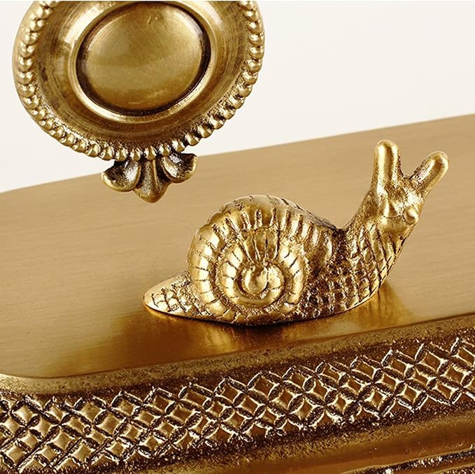 Desk European Brass Ornament Seat Clock Home Living Room Decoration Vintage Desk Office