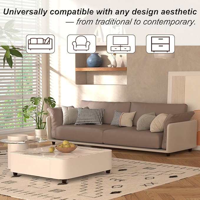 2 Inch Small Unfinished Rubberwood Furniture Legs Set of 4 - Short Solid Wood Legs Replacement for Ottoman & Bench,Couch & Sofa & Table Legs, Cabinet Feet - DIY Finish