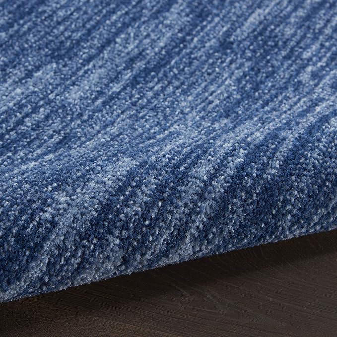 Nourison Home Nourison Essentials Navy Blue 8' x 10' Area Rug - Easy Clean, Non Shedding, Bed Room, Living Room, Dining Room, Kitchen (8' x 10')