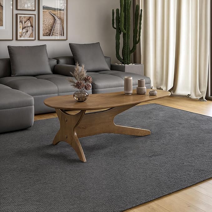 Camaflexi Mid Century Coffee Table - Mocha Finish