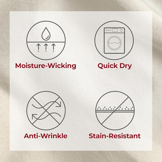 Mellanni Extra Deep King Sheets - 4 PC Iconic Collection Bedding - Hotel Luxury, Ultra Soft, Cooling Bed Sheets - Wrinkle, Fade, Stain Resistant (King, Golden Ivory)