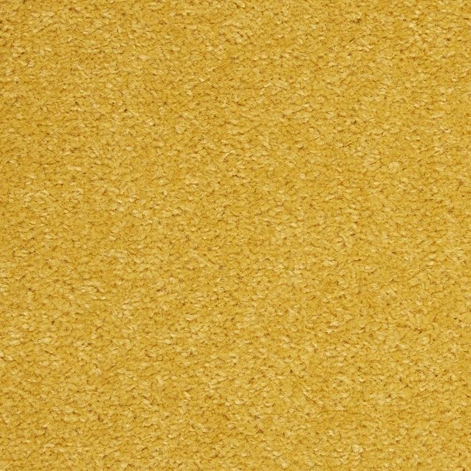 Nourison Home Nourison Essentials Yellow 7' x Square Area Rug - Easy Clean, Non Shedding, Bed Room, Living Room, Dining Room, Kitchen (7' x Square)
