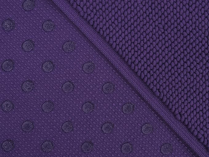 Cotton Paradise 100% Cotton Turkish Bathmat Rug, Soft Absorbent Quick Dry Non Slip, 20x34 Bathmat Rug, Violet Purple