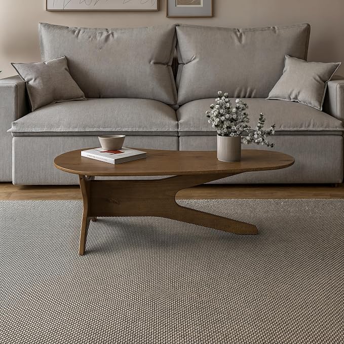 Camaflexi Mid Century Coffee Table - Mocha Finish